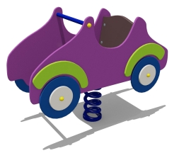 Качалка на пружине Машинка 04018.21 для детской площадки