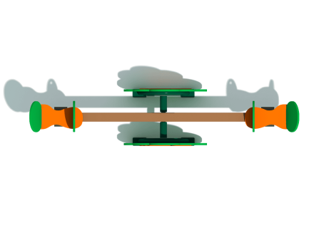 Качели балансир Белочка для детской площадки, фото 4