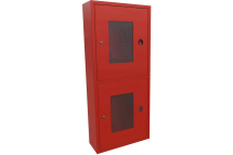 Шкаф пожарный Балтика-01 навесной ШП-КО-320 НОК (1ПК+2огн) ЗМ 1300x540x230 красный 016-4277