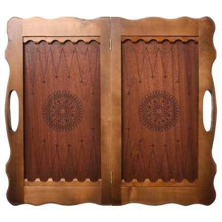 Нарды &quot;Кожаные Питон&quot; большие в дипломате, фото 1