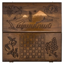 Нарды резные "Хайастан" 60, Haleyan