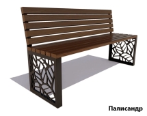 Парковая скамейка Севастополь, Сосна (без подлокотников) 1,8 м