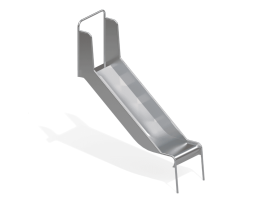 Горка ГН-01 H=980 из нержавеющей стали для детской площадки