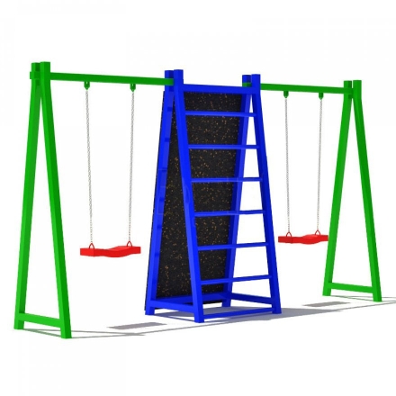 Детские качели Спорт 3.1 для детской площадки, фото 2