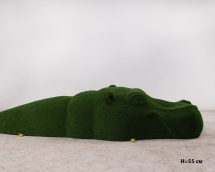 Топиари Бегемот в воде, h=60см - газон Есо Топиари Бегемот в воде, h=60см - газон Есо