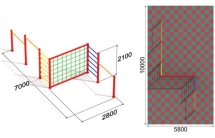 Уличный спортивный комплекс Актив спорт 5 для детской площадки