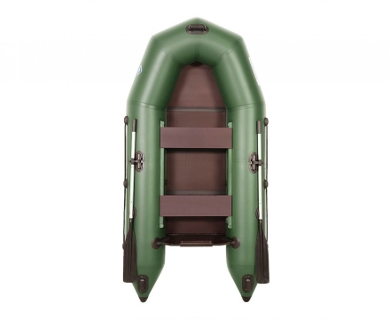 Лоцман Профи 270 ЖС моторная лодка ПВХ, слань-книжка 6 мм, фото 2