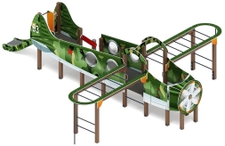 Аэроплан - ДИК 1.03.4.01-02.C (Хаки) - Игровой комплекс H=900, фото 2