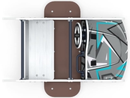 Машинка (серая) - Беседка машинка средняя - МФ 10.03.01-04.И1, фото 5