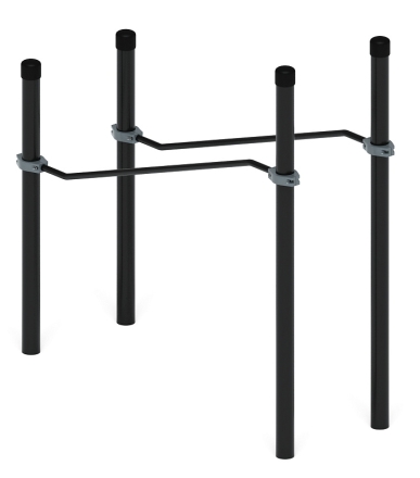 Воркаут ЛОВ 108 серый ВТ 102.03-03, фото 4