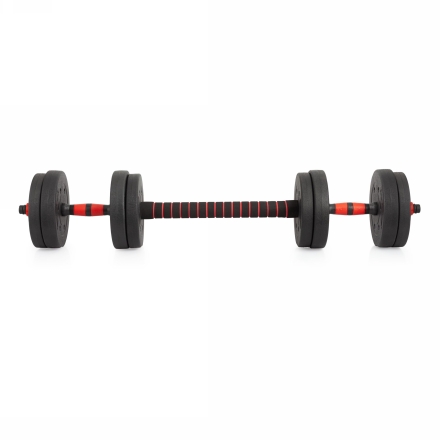 Гантели разборные с грифом, 15 кг (2 шт. х 7,5 кг), фото 3