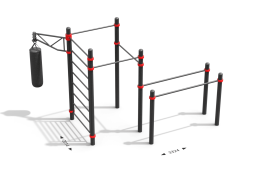 Воркаут площадка по проекту WP-003/20 &quot;Велегож&quot;