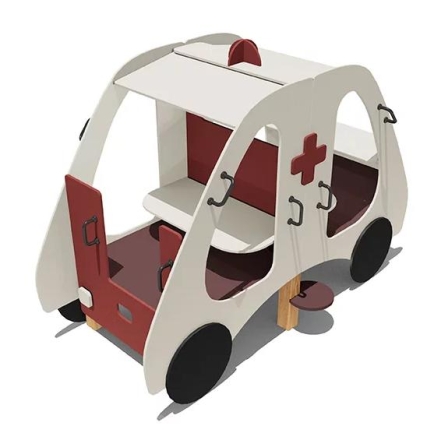 Игровой макет Автобус Скорая помощь ВСТ 5625 для детской площадки, фото 2