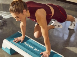 Степ-платформа Reebok step (синий/белый), Арт. RAP-11150TL, фото 7 Степ-платформа Reebok step (синий/белый), Арт. RAP-11150TL, фото 7