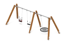 Качели (Лиственница темный) ИО 13.Р.05.03.04.01-Л.И1.01