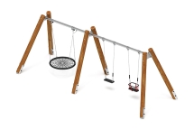 Качели (Лиственница темный) ИО 13.Р.05.03.04.01-Л.И1.01