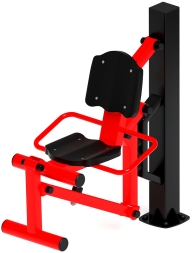 Флекс (красный) - Уличный тренажер - СТ 020-11.И1, фото 4 Флекс (красный) - Уличный тренажер - СТ 020-11.И1, фото 4