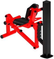 Флекс (красный) - Уличный тренажер - СТ 020-11.И1, фото 2 Флекс (красный) - Уличный тренажер - СТ 020-11.И1, фото 2