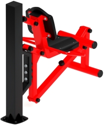 Флекс (красный) - Уличный тренажер - СТ 020-11.И1, фото 3 Флекс (красный) - Уличный тренажер - СТ 020-11.И1, фото 3