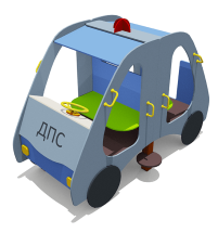 Игровой макет Автобус ДПС ВСТ 5624 для детской площадки