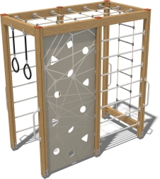 Детский спортивный комплекс Аквамарин Vector СРО101.00.1.10 для улицы, фото 1