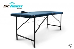 Массажный стол Relax optima синяя кожа, фото 1
