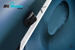 Массажный стол Relax optima синяя кожа, фото 4