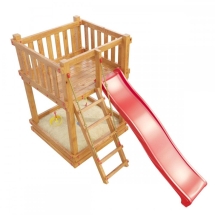 Детская деревянная игровая площадка Сибирка мини, цвет Savanna Детская деревянная игровая площадка Сибирка мини, цвет Savanna