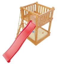 Детская деревянная игровая площадка Сибирка мини, цвет Savanna Детская деревянная игровая площадка Сибирка мини, цвет Savanna