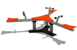 Качалка на пружине КНП-040 для детской площадки Качалка на пружине КНП-040 для детской площадки