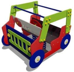Качалка на пружине Внедорожник 04010 для детской площадки, фото 1