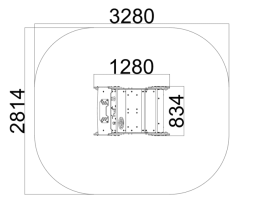 Качалка на пружине Внедорожник 04010 для детской площадки, фото 3