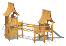 Игровой комплекс Эко VST 0029 для детской площадки