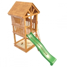 Детская деревянная игровая площадка Сибирка Башня, цвет Savanna Детская деревянная игровая площадка Сибирка Башня, цвет Savanna