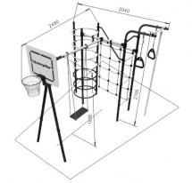 Уличный детский спортивный комплекс Kampfer Aurora Уличный детский спортивный комплекс Kampfer Aurora