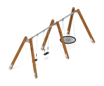 Качели (Лиственница темный) ИО 13.Р.05.03.03.01-Л.И1.01