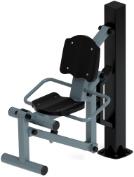 Флекс (серый) - Уличный тренажер - СТ 020-13.И1, фото 4 Флекс (серый) - Уличный тренажер - СТ 020-13.И1, фото 4