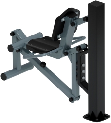 Флекс (серый) - Уличный тренажер - СТ 020-13.И1, фото 3 Флекс (серый) - Уличный тренажер - СТ 020-13.И1, фото 3