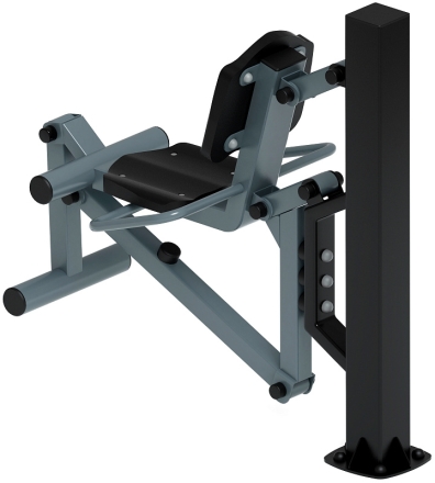 Флекс (серый) - Уличный тренажер - СТ 020-13.И1, фото 3