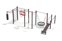 Воркаут площадка по проекту WP-009/20 &quot;Шеломово&quot;