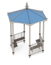 Беседка с сиденьями Romana 301.01.00 для парка