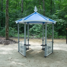 Беседка с сиденьями Romana 301.01.00 для парка