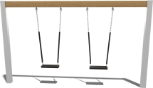 Качели Взлет КЧ300.00 для детских площадок Качели Взлет КЧ300.00 для детских площадок