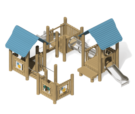 Игровой комплекс Эко ИК-226 для детской площадки, фото 1