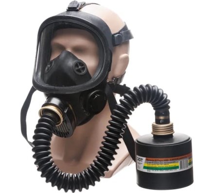 Противогаз фильтрующий ДОТпро 600+ А2В2Е2К2АХР3 R D с маской ППМ-88 рост 2 размер Б 102-133-0061, фото 1