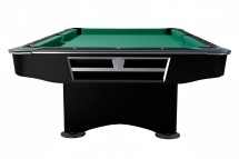 Бильярдный стол для пула Dynamic Billard "Competition 2" 9 футов (матово-чёрный) в комплекте, аксессуары и сукно Бильярдный стол для пула Dynamic Billard "Competition 2" 9 футов (матово-чёрный) в комплекте, аксессуары и сукно