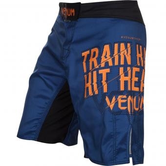 Шорты ММА Venum Train Hard Hit Heavy Blue, фото 1