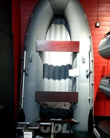 Моторная лодка ПВХ GOLFSTREAM MF 300 НДНД Синий, фото 3