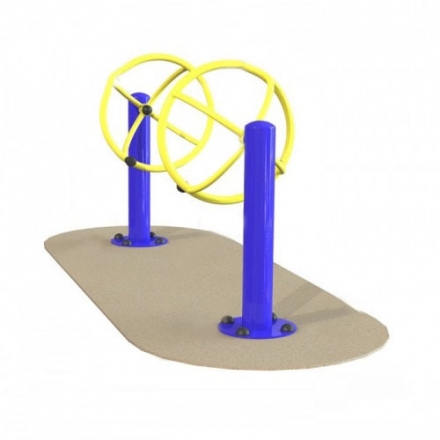 УТИ-005.9 Тренажер Колёса для колясочников, фото 3