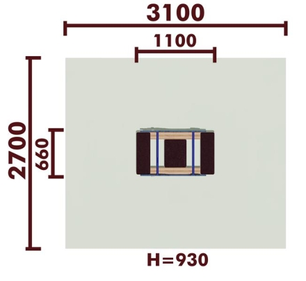 Качалка на пружине Серый волк 04504 для детской площадки, фото 3